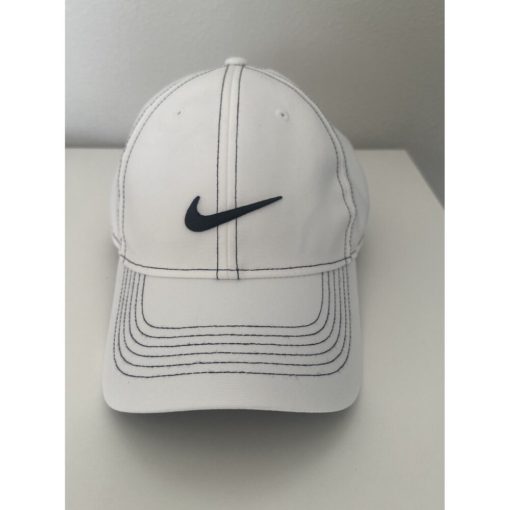 Nike Adult Unisex Legacy91 Contrast Stitch Hat White Black 333114 100 - NEW!